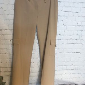 St johns sport/marie grey beige wide leg pants